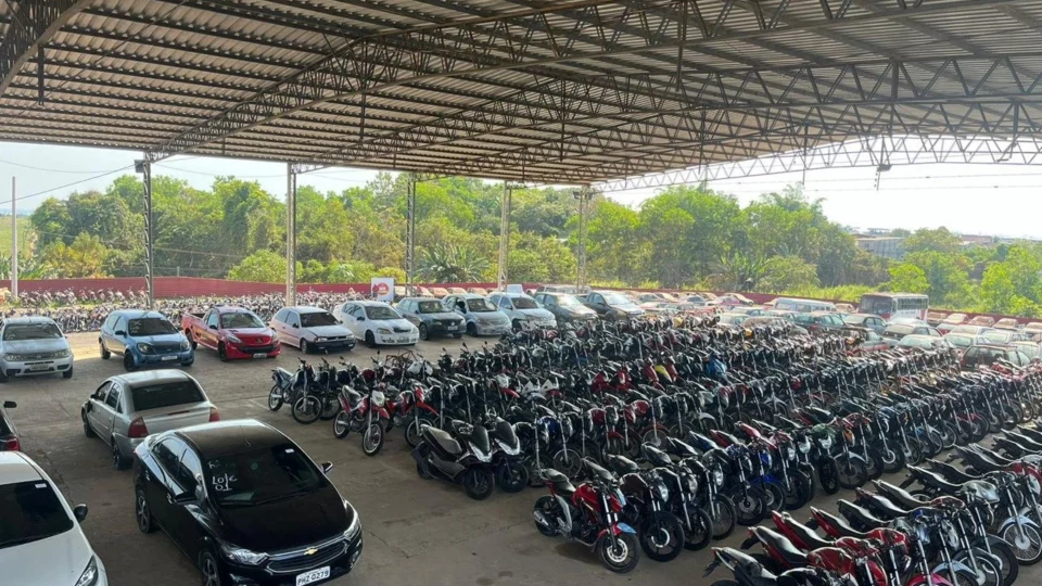 Leilão do Detran-AM: Visitação de veículos inicia nesta quarta-feira (24)