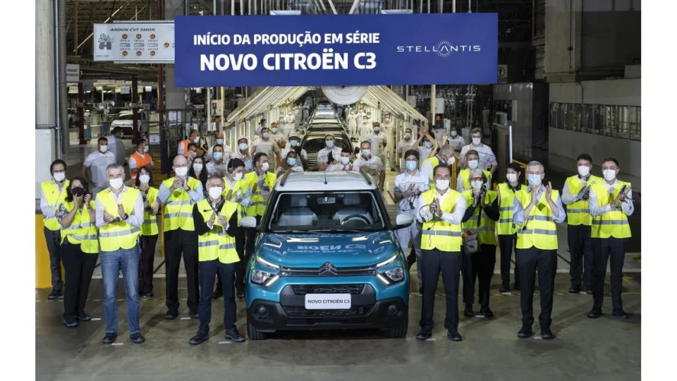Começa a produção do Novo Citroën C3 em Porto Real