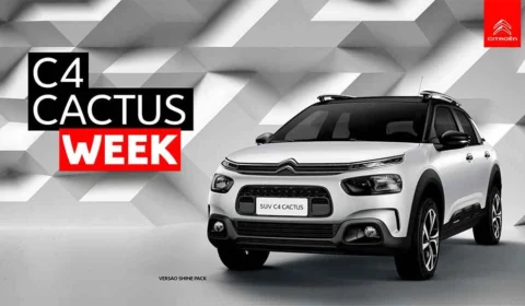 Começou a ‘C4 Cactus Week’ da Citroën, evento com ofertas imperdíveis