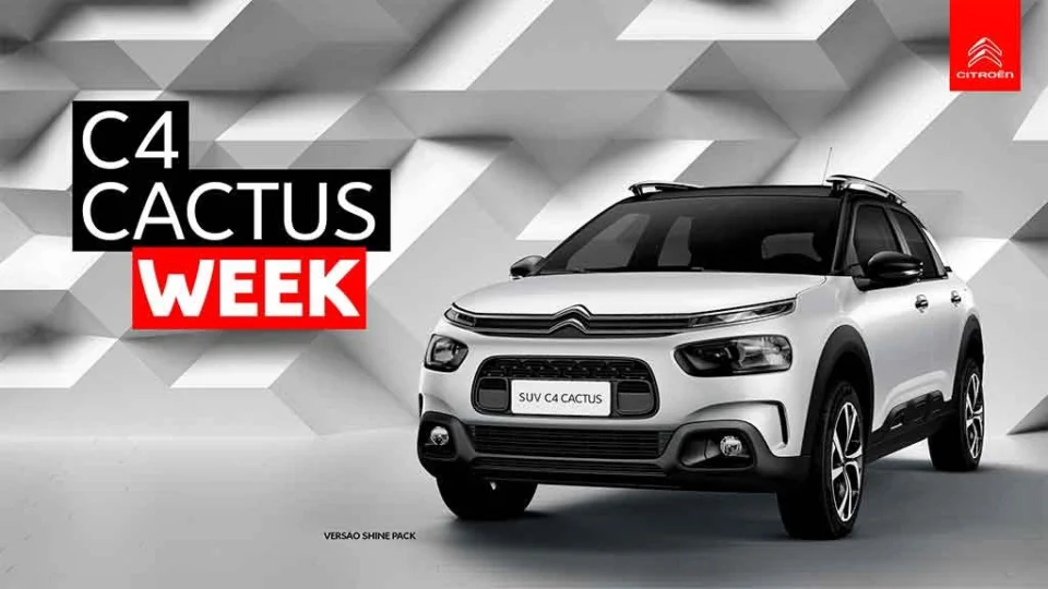 Começou a ‘C4 Cactus Week’ da Citroën, evento com ofertas imperdíveis