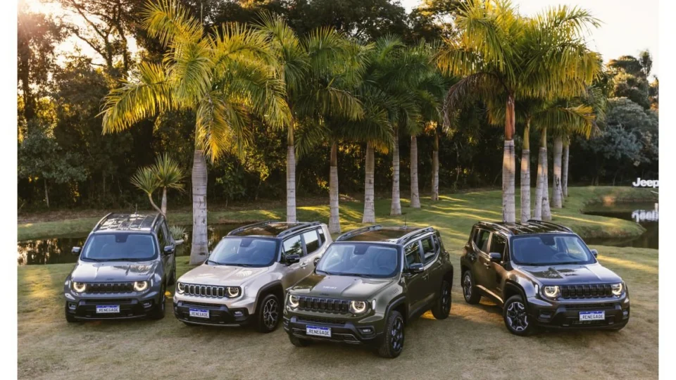 Com uma gama ainda mais competitiva, Renegade ganha novas versões na linha 2025