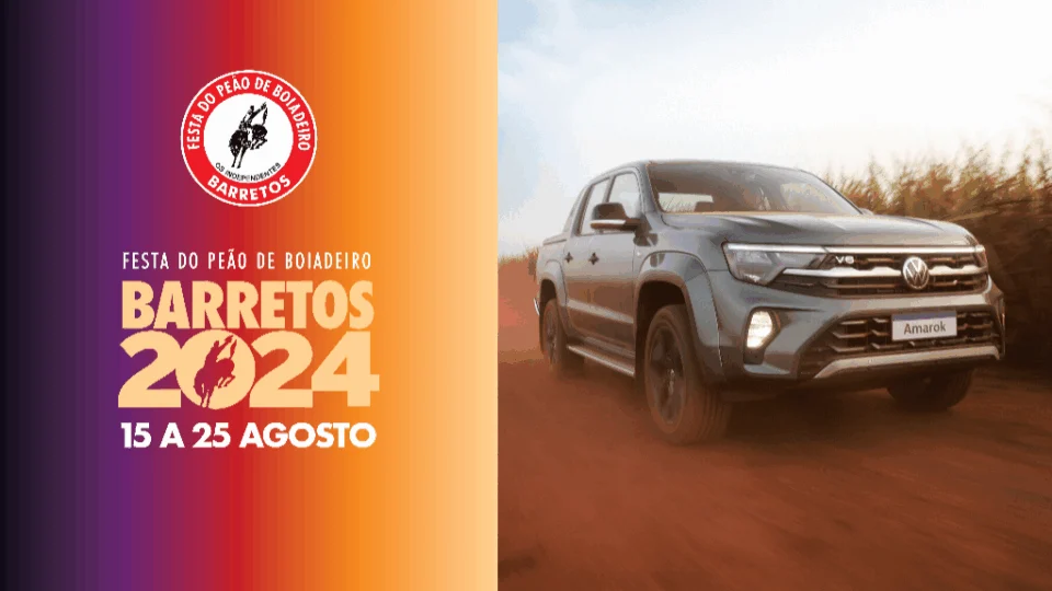 Nova Amarok é o carro oficial da Festa do Peão de Barretos