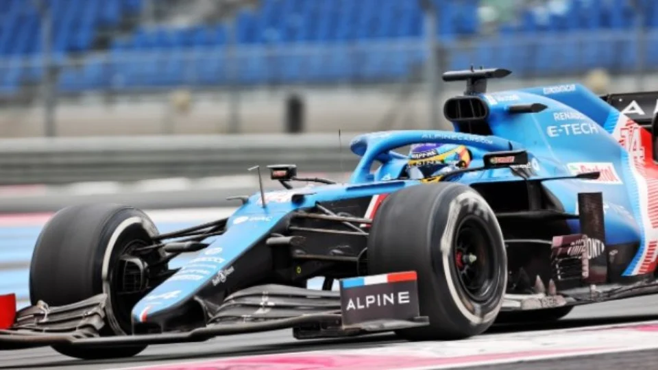 Alpine F1 marca 4 pontos com Fernando Alonso em 8º lugar, no GP da França