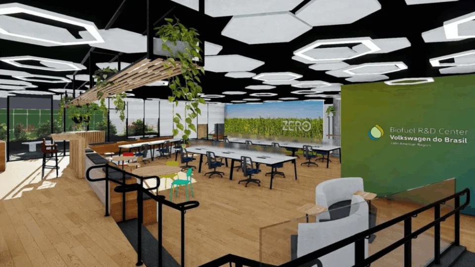 VW divulga conceito arquitetônico do Centro de P&D de Biocombustíveis