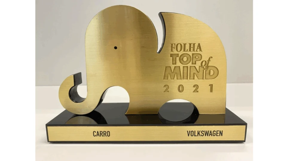 Volkswagen é pela 30ª vez Top of Mind na categoria Carros