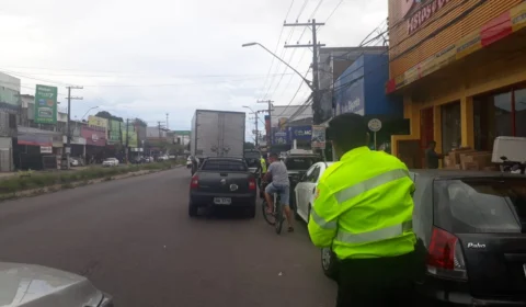 Fiscalização proporciona mais fluidez ao trânsito de Manaus