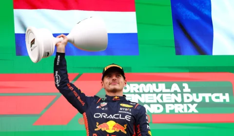 Verstappen vence pelo terceiro ano seguido na Holanda