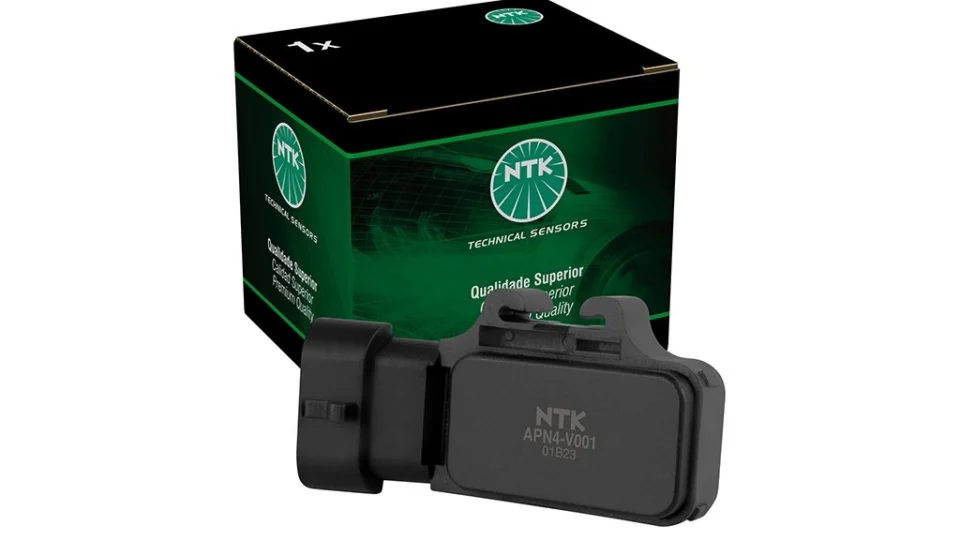 NTK cita três vantagens que o sensor MAP traz para a dirigibilidade