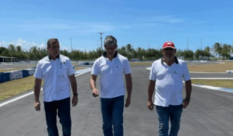Kartódromo por vistoria final para receber a Copa Brasil de Kart