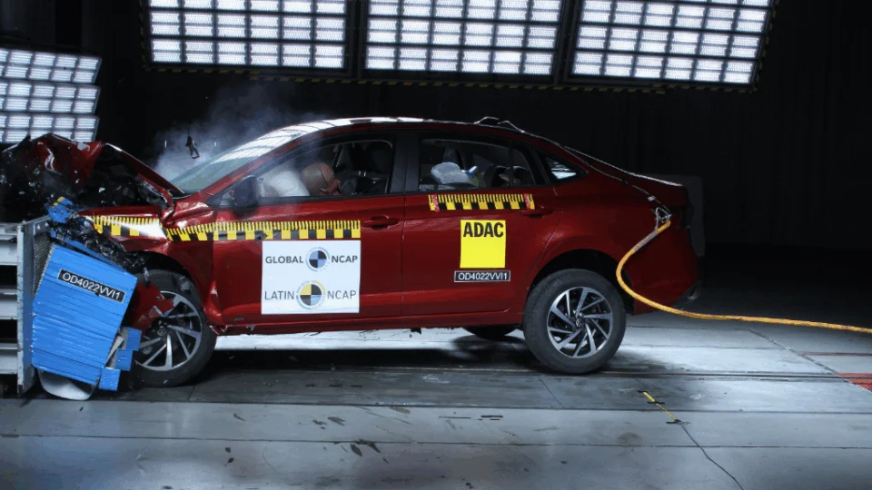 Novo Virtus recebe nota máxima teste de segurança da Latin NCAP&nbsp;