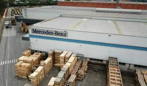 Mercedes-Benz exporta 328 ônibus para serviço de fretamento em mineração no Chile