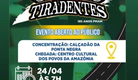 Motofest: Passeio Motociclístico Tiradentes é realizado neste domingo