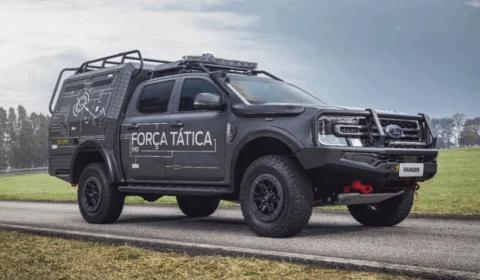 Nova Ford Ranger de Polícia é atração do CONGRESSO COP INTERNACIONAL 