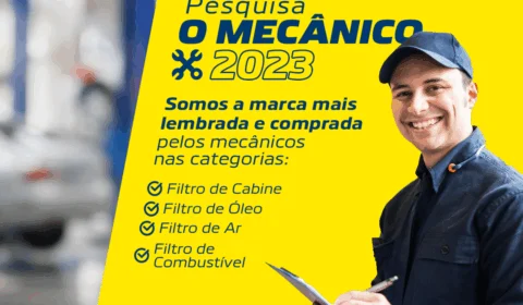 Tecfil é eleita a marca de filtros automotivos preferida entre os mecânicos pelo 7° ano consecutivo