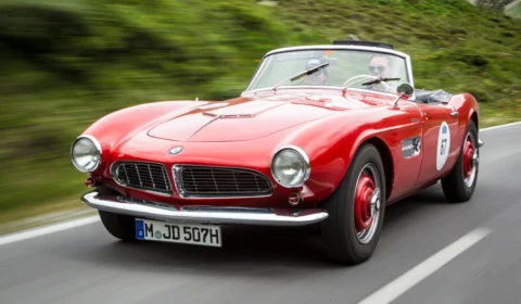 BMW 503 e 507: os carros que pararam o salão do automóvel em 1955 na Alemanha