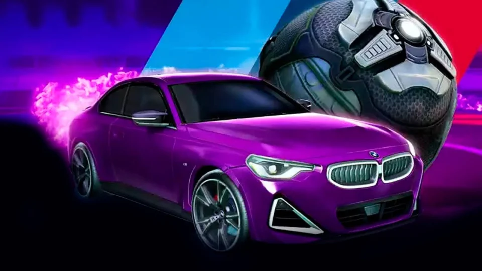 Novo BMW M240i vira estrela no game Rocket League