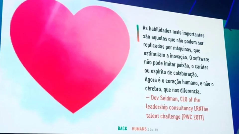 Agora é o CORAÇÃO HUMANO, e não o cérebro, que nos DIFERENCIA