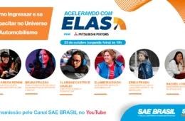 “Acelerando com elas”, projeto da SAE BRASIL  tratará do universo do automobilismo 