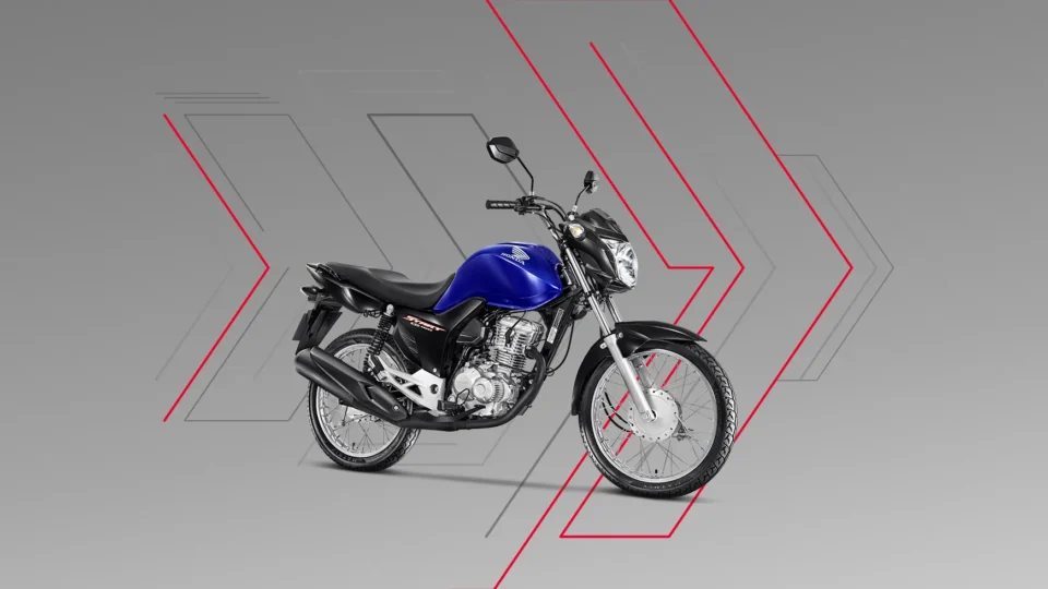 CG 160 da Honda é a mais vendida segundo a FENABRAVE