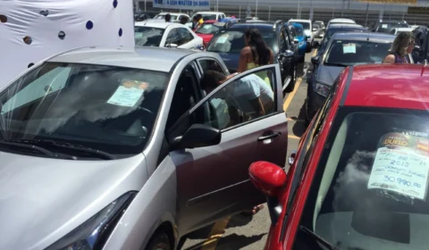 Vendas de carros usados diminuem em janeiro