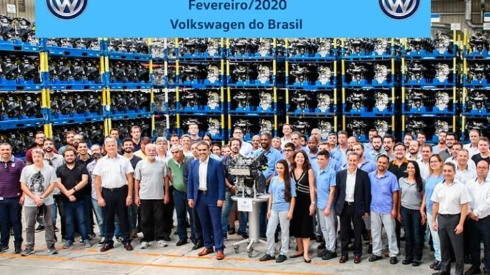 VW do Brasil conquista a marca de 20 milhões de motores produzidos
