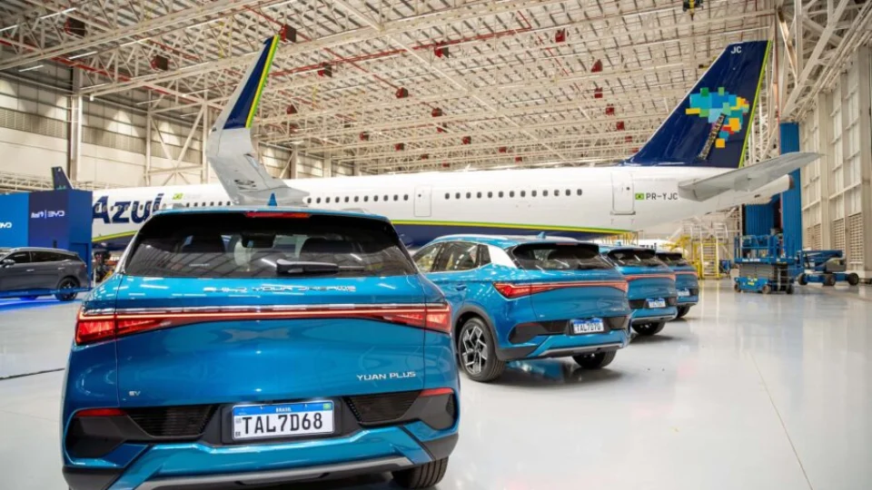 Azul e BYD anunciam parceria inédita e lançam serviço de Concierge em aeroportos