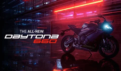 Triumph promove “DAYTONA DAY” para test-rides da nova Daytona 660
