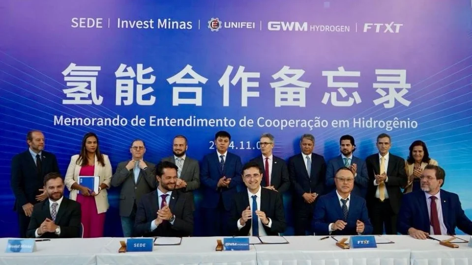 Subsidiária da GWM, FTXT, firma parceria com Governo de MG e Unifei para Desenvolvimento de Caminhões a Hidrogênio 
