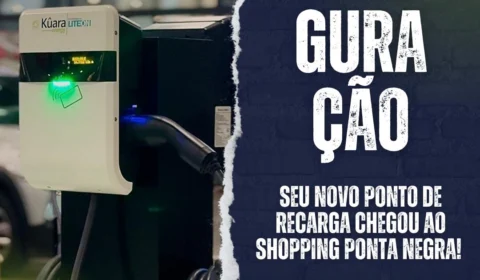Kûara Energy e Liteon inauguram primeiro eletroposto em shopping de Manaus