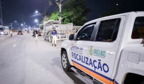 Operação Carga Pesada: Detran-AM autua mais de 2 mil caminhões por oferecer risco de acidentes de trânsito