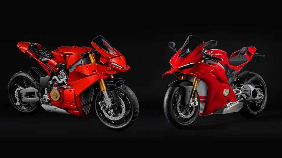 A Ducati Panigale V4 S é a estrela do novo conjunto LEGO® Technic™: “Wonder Engineered” em 1.603 peças