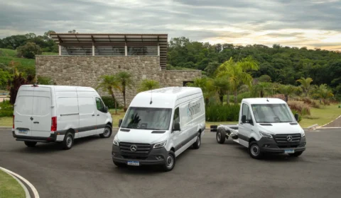 Mercedes-Benz lança Sprinter elétrica no mercado brasileiro com maior autonomia do segmento