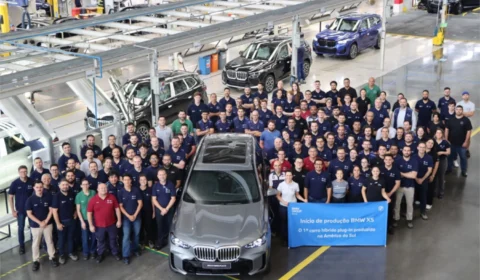 BMW Group Brasil inicia produção do BMW X5, primeiro modelo híbrido plug-in feito na América do Sul