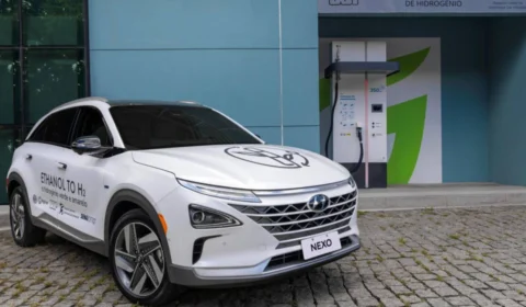 Hyundai testa hidrogênio renovável a partir do etanol no Brasil com o SUV Nexo