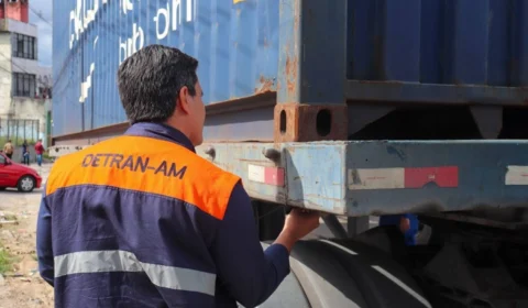 Carga Pesada: Em dois meses, Detran-AM aplica mais de 400 autuações em veículos de grande porte por irregularidades