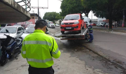 IMMU remove 38 veículos estacionados irregularmente em três dias de fiscalização