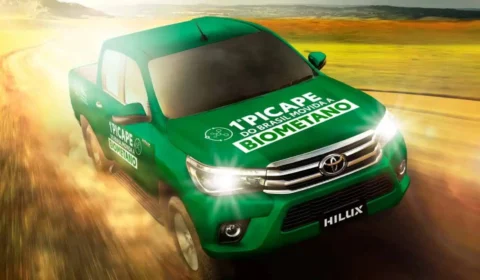 Toyota apresenta Hilux a Biometano na Agrishow 2025