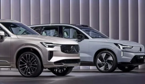 Volvo lança no Brasil os SUVs EX90 elétrico e XC90 híbrido com preços a partir de R$ 639 mil
