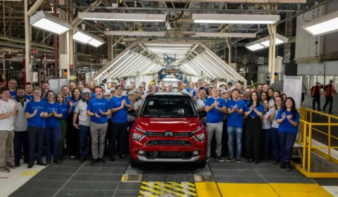Citroën celebra 1 milhão de carros produzidos no Brasil com o SUV Basalt em Porto Real