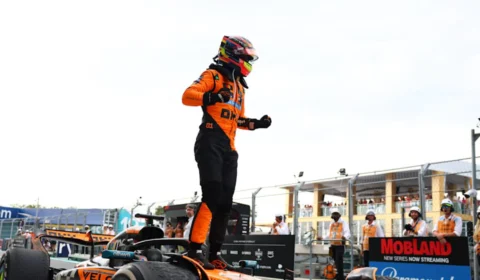 Piastri vence GP de Miami com Norris em segundo e Russell completando o pódio
