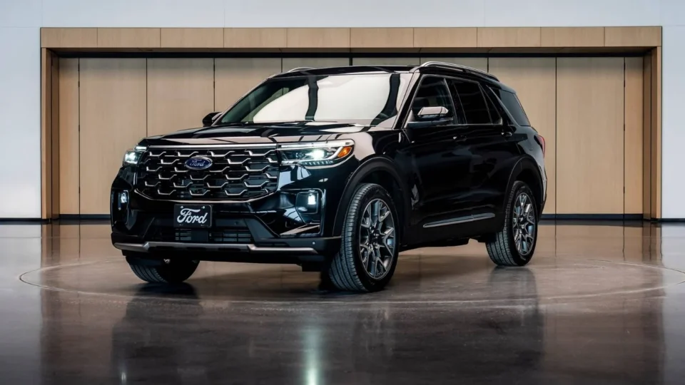 Ford entrega Explorer Platinum 2026 exclusivo ao Papa Leão XIV