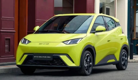 BYD Dolphin Mini acelera para o terceiro mês como mais vendido no varejo em abril