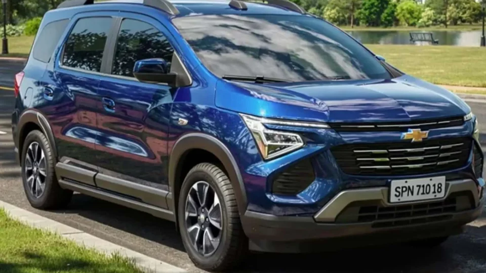 Chevrolet Spin 2027 chega discretamente com nova versão LTZ de 5 lugares; veja preços