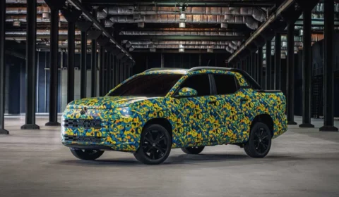De olho na Copa: Volkswagen revela a picape Tukan e o conceito T-Cross canarinho