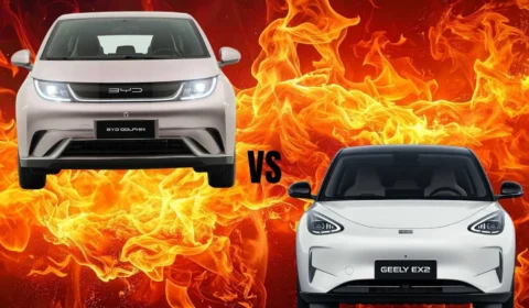 BYD Dolphin atinge venda recorde em maio e acirra disputa com Geely EX2 no Brasil