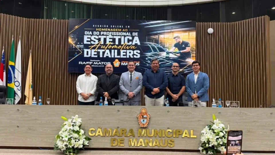 Sessão solene na CMM homenageia detailers em Manaus