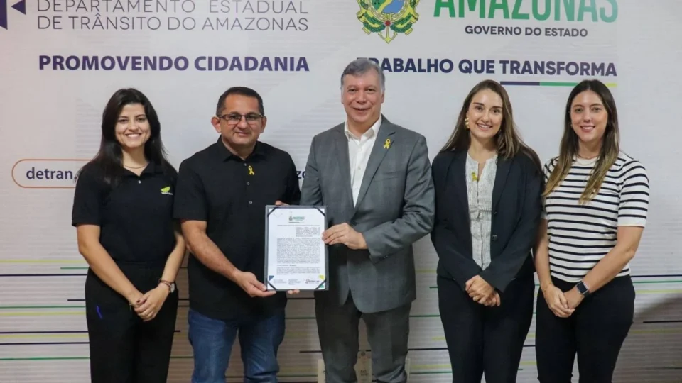 Detran-AM e Moto Honda da Amazônia prorrogam termo de cooperação técnica que visa a segurança viária