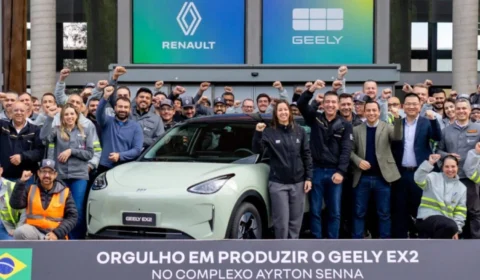 Renault Geely confirma produção do hatch elétrico Geely EX2 no Brasil