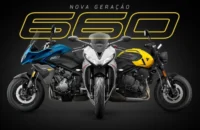 Triumph 660 Day marca a chegada da nova geração de motos com 95 cv ao Brasil