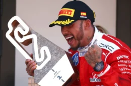 Lewis Hamilton quebra jejum e vence o GP da Espanha pela Ferrari